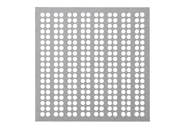 Avatud-33%-terasest perforeeritud paneel